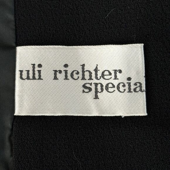 Uli Richter Specia Blazer Womens Large 42 Jacket Preppy Office‎ Business Party - Picture 7 of 10